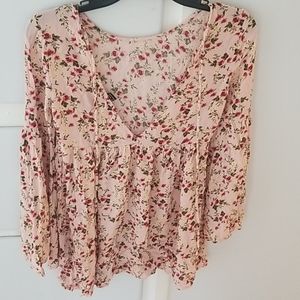 Backless Floral Dress